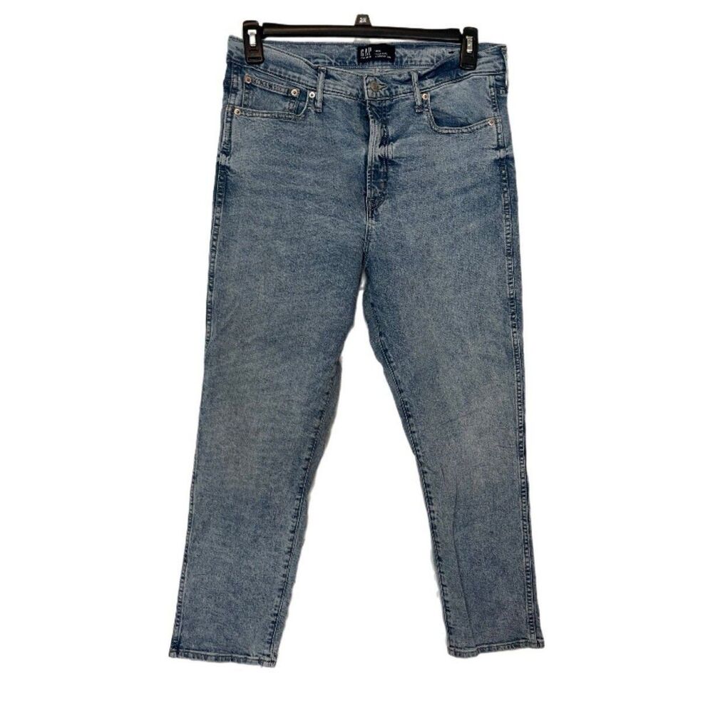 Gap JEANS SIZE 14 high rise vintage slim  LIGHTWASH